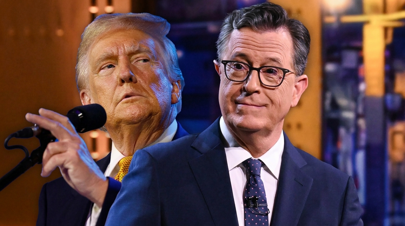 Stephen Colbert Late Show Cancelled Trump CBS
