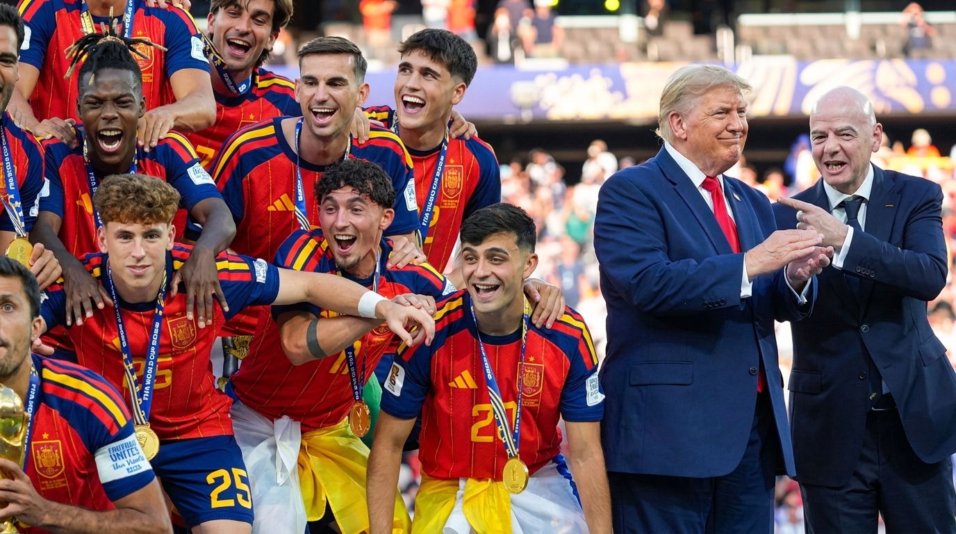 trump world cup photo op