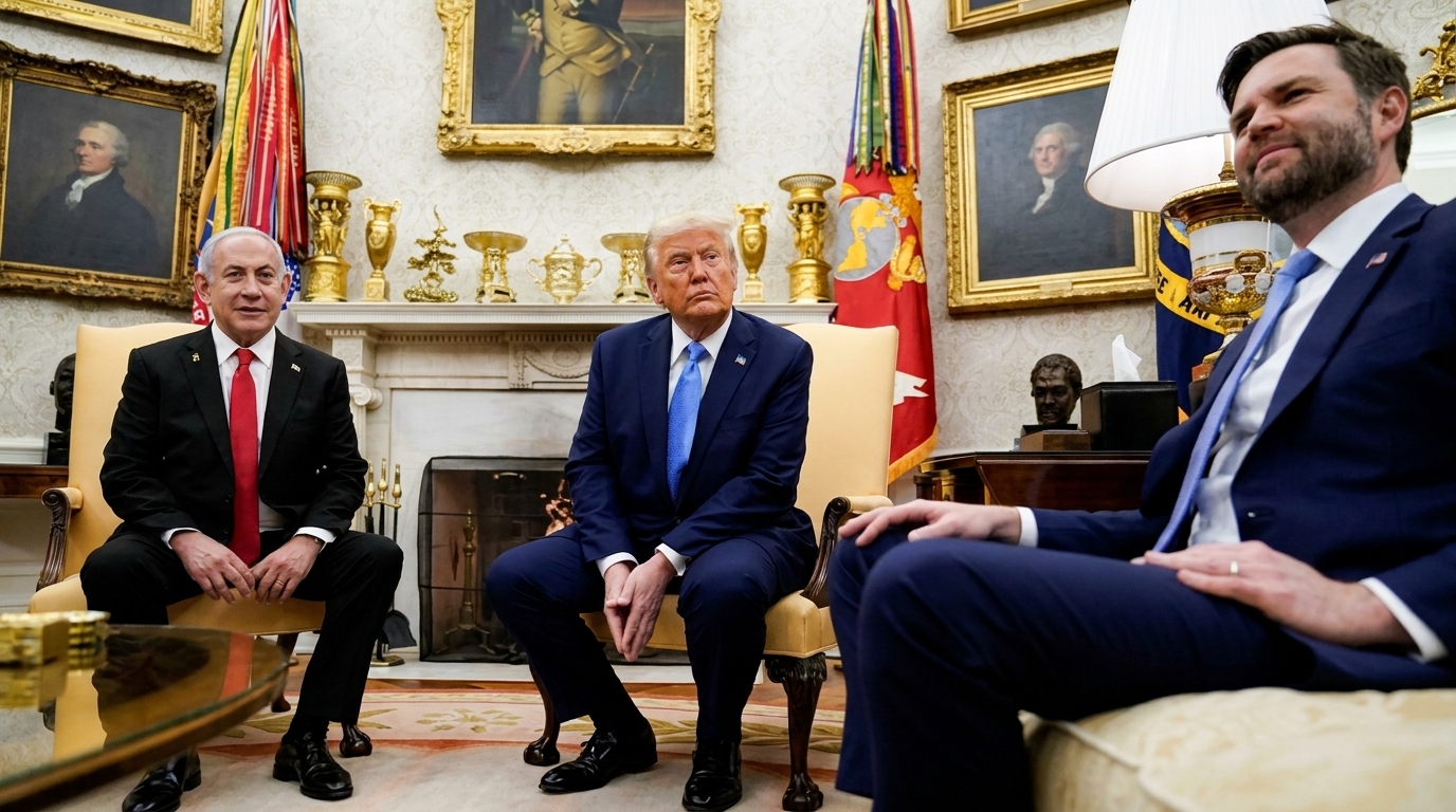 Trump Netanyahu White House