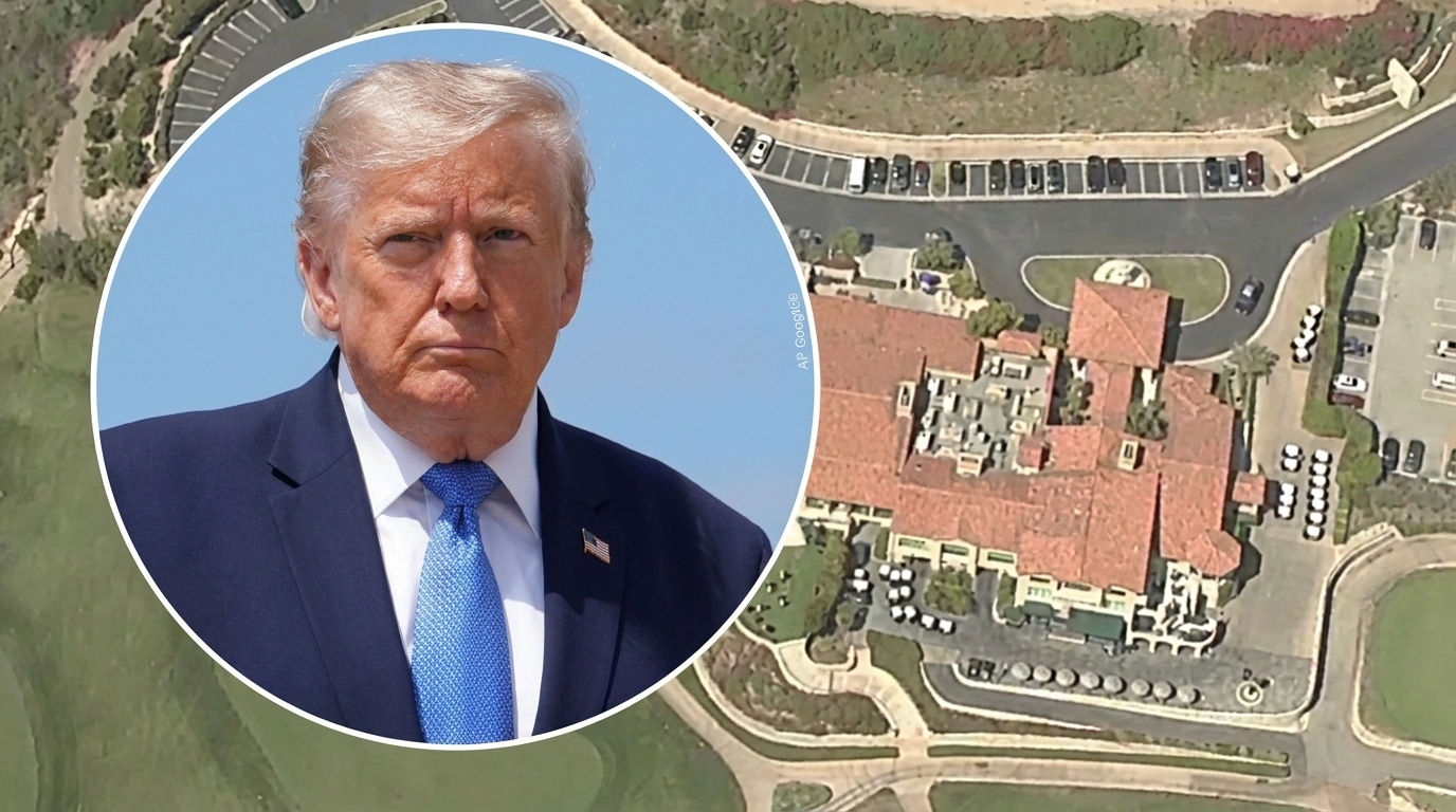 Taele Trump Golf Course Arrest